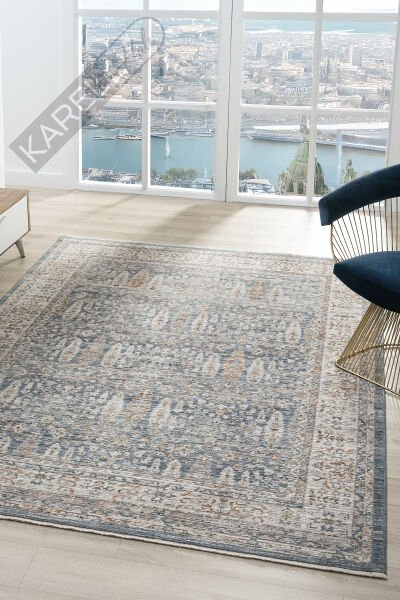 Seyran Halı Peru Koleksiyonu 10207 Mavi Vintage Halı