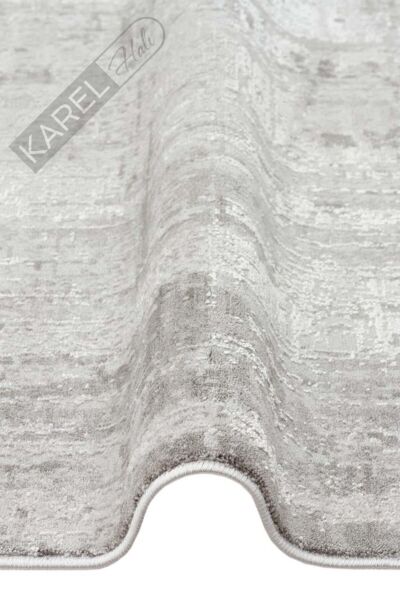 LEONA LNA 04 GREY Yumuşak Tuşeli Hav Toz Vermez Modern Makine Halısı