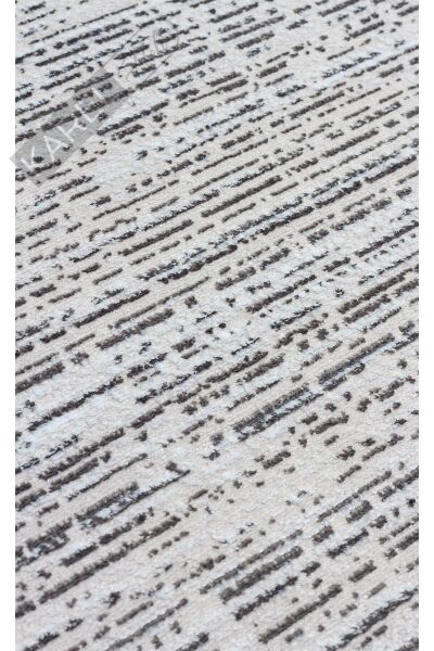 SATEEN ST 101 D.GREY XW Hav Toz Vermez Yıkanabilir Kaymaz İnce Dokuma Modern Halı