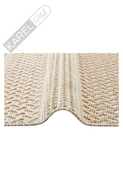 SOHO SH 05 BEIGE Hav Toz Vermez Hasır Dokuma Modern Makine Halısı