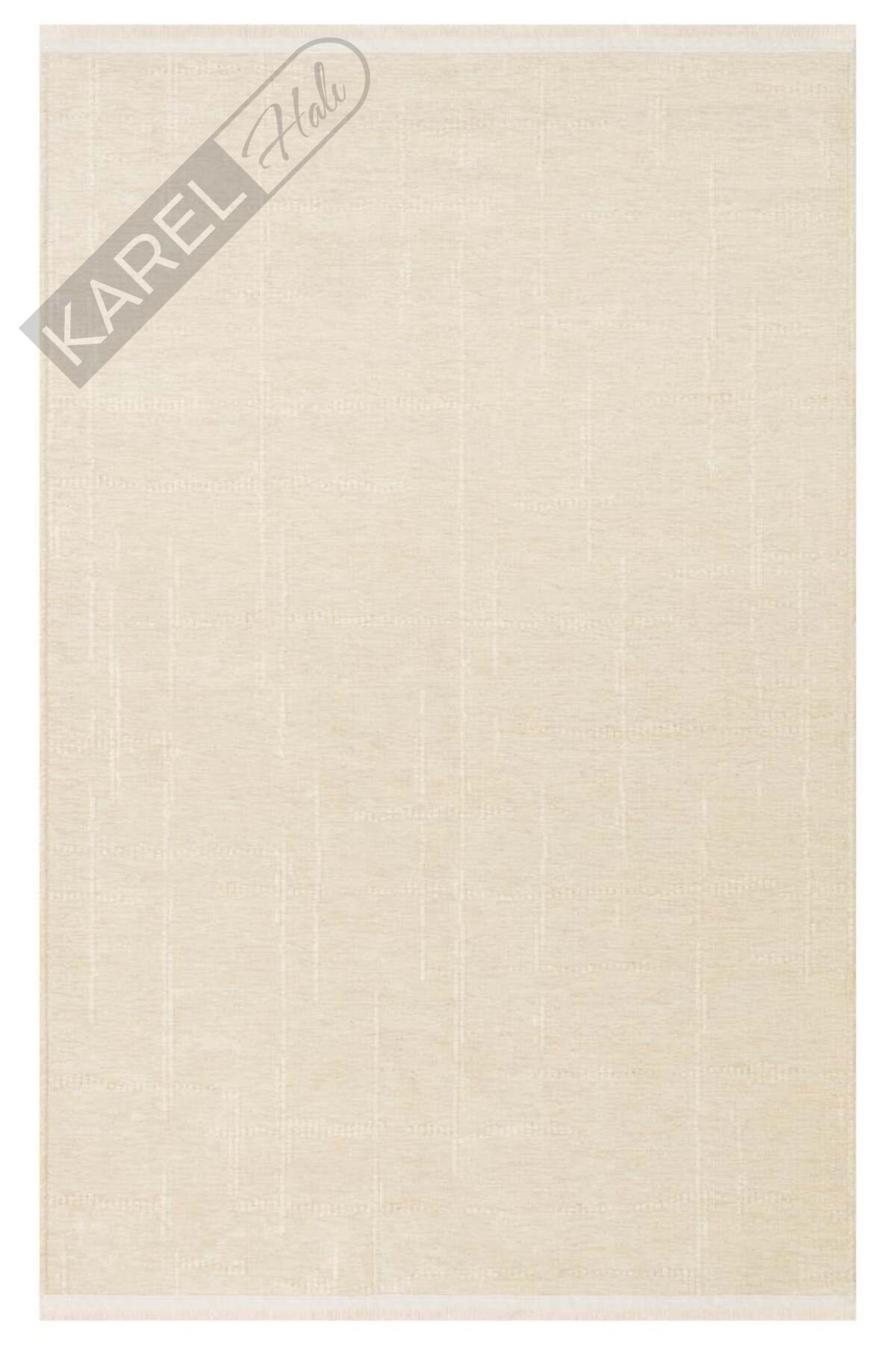 LIZA KILIM LIZ 02 BEIGE Hav Toz Vermez Kaymaz Tabanlı Yıkanabilir Düz Renk Kilim