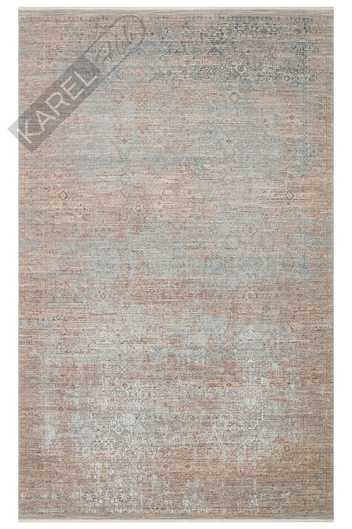 LA PAZ LPZ 02 GREY Yüksek Alçak Dokulu Yüksek Kaliteli Sık Dokuma Modern Salon Halısı
