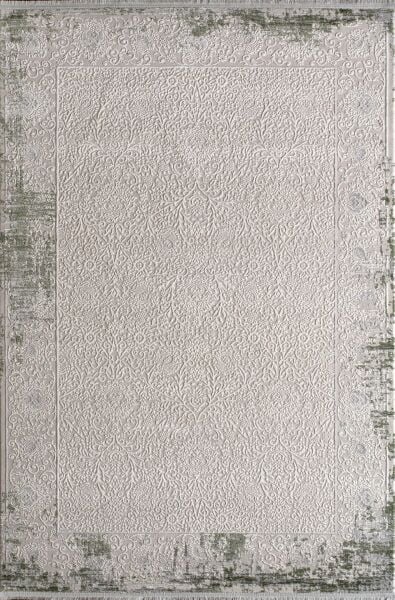 Artemis Halı Lia - 01131K - Krem Yeşil Akrilik Halı