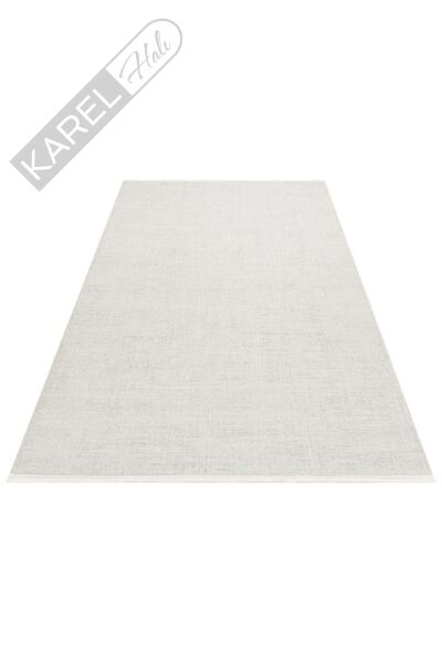 KALAHARI KLH PLAIN SILVER Özel Dokuma Tekniği ile Üretilen Modern Sade Desenli Makine Halısı
