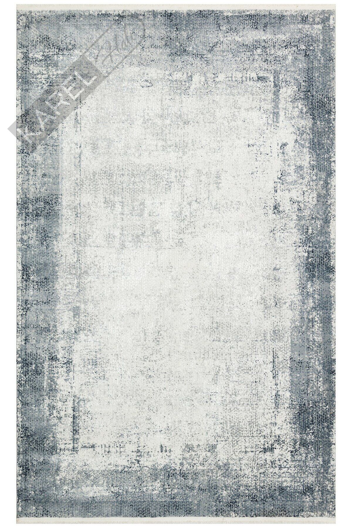 LAGOS XW LGS 06 CREAM GREY XW Hav Toz Vermez Eskitme Desenli Modern Makine Halısı