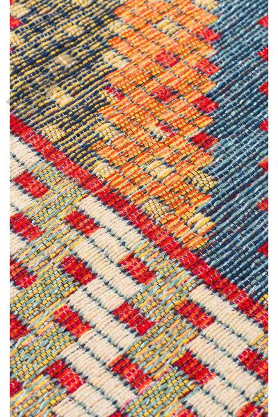NOMAD NMD 10 RED Yıkanabilir, Çift Taraflı Kullanıma Uygun Yumuşak Tuşeli Otantik Kilim
