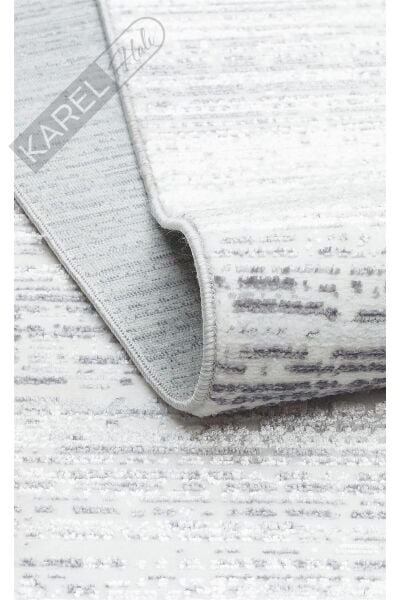 SATEEN ST 101 L.GREY XW Hav Toz Vermez Yıkanabilir Kaymaz İnce Dokuma Modern Halı