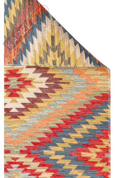 NOMAD NMD 07 TERRA Yıkanabilir, Çift Taraflı Kullanıma Uygun Yumuşak Tuşeli Otantik Kilim
