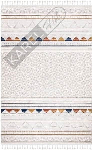 İpek Mekik Hali Lupin Koleksiyonu 18501 İskandinav Polyester Halı