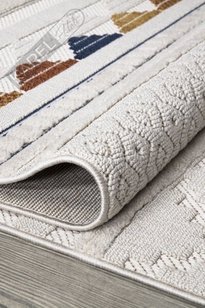 İpek Mekik Hali Lupin Koleksiyonu 18501 İskandinav Polyester Halı