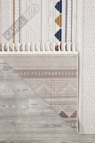 İpek Mekik Hali Lupin Koleksiyonu 18501 İskandinav Polyester Halı