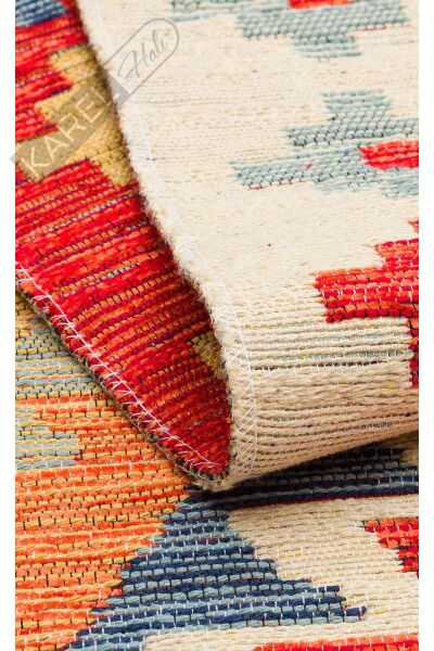 NOMAD NMD 09 LIGHT MULTY Yıkanabilir, Çift Taraflı Kullanıma Uygun Yumuşak Tuşeli Otantik Kilim