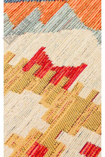 NOMAD NMD 09 LIGHT MULTY Yıkanabilir, Çift Taraflı Kullanıma Uygun Yumuşak Tuşeli Otantik Kilim