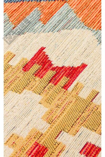 NOMAD NMD 09 LIGHT MULTY Yıkanabilir, Çift Taraflı Kullanıma Uygun Yumuşak Tuşeli Otantik Kilim
