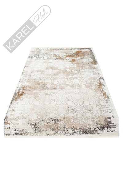 PALMIRA XW PLM 06 BEIGE XW Yüksek Kaliteli Sık Dokuma Modern Salon Halısı
