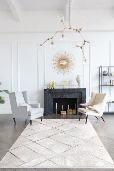 İpek Halı Sihir Koleksiyonu 17307 Polyester Halı