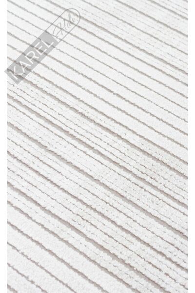 MAHAL MHL 13 CREAM BLUE Klasik Desenli Yüksek Kalite Sık Dokuma Salon Halısı