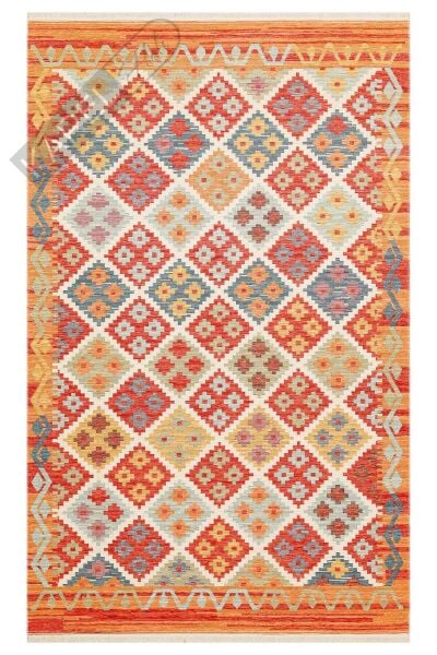 NOMAD NMD 05 TERRA Yıkanabilir, Çift Taraflı Kullanıma Uygun Yumuşak Tuşeli Otantik Kilim