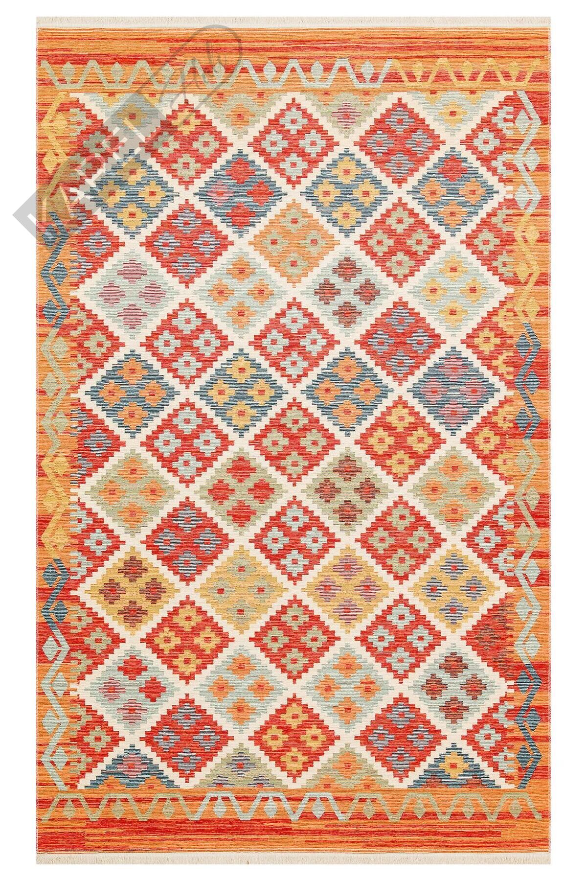 NOMAD NMD 05 TERRA Yıkanabilir, Çift Taraflı Kullanıma Uygun Yumuşak Tuşeli Otantik Kilim