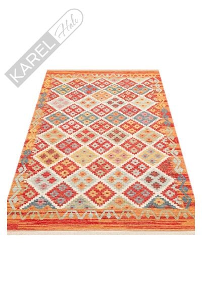 NOMAD NMD 05 TERRA Yıkanabilir, Çift Taraflı Kullanıma Uygun Yumuşak Tuşeli Otantik Kilim