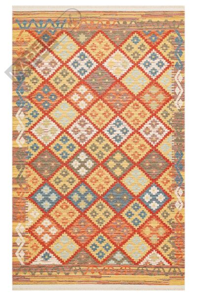 NOMAD NMD 05 TERRA Yıkanabilir, Çift Taraflı Kullanıma Uygun Yumuşak Tuşeli Otantik Kilim