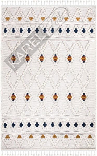 İpek Mekik Hali Lupin Koleksiyonu 18502 İskandinav Polyester Halı