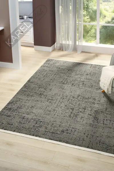 Seyran Halı İmaj 8080 Antrasit Akrilik Halı
