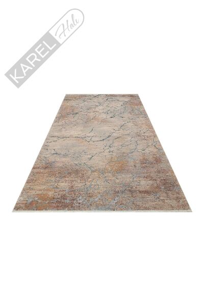 LA PAZ LPZ 01 GREY Yüksek Alçak Dokulu Yüksek Kaliteli Sık Dokuma Modern Salon Halısı