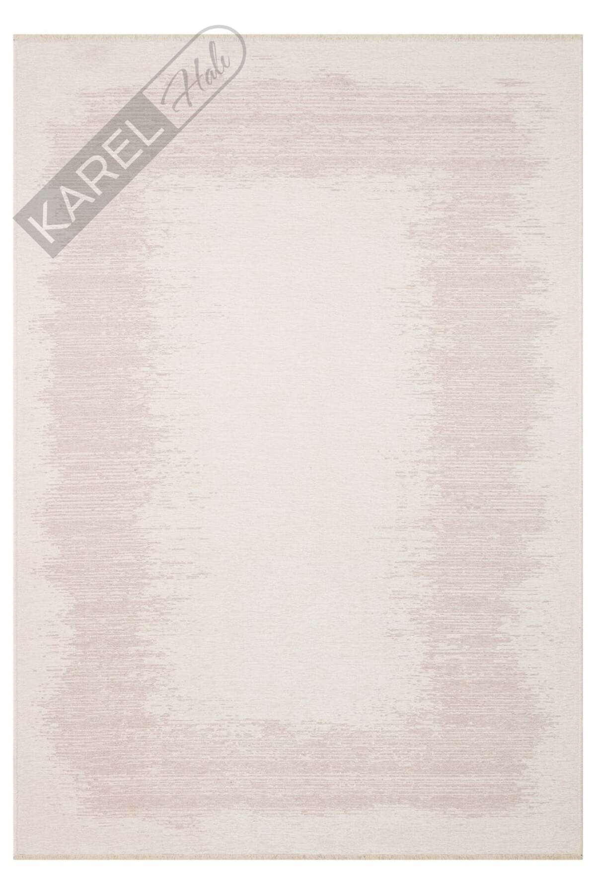 LIZA KILIM XW LIZ 04 WHITE XW Hav Toz Vermez Kaymaz Tabanlı Yıkanabilir Düz Renk Kilim