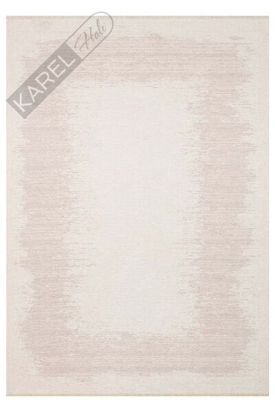 LIZA KILIM XW LIZ 04 WHITE XW Hav Toz Vermez Kaymaz Tabanlı Yıkanabilir Düz Renk Kilim