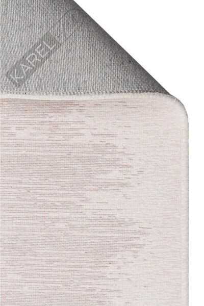 LIZA KILIM XW LIZ 04 WHITE XW Hav Toz Vermez Kaymaz Tabanlı Yıkanabilir Düz Renk Kilim
