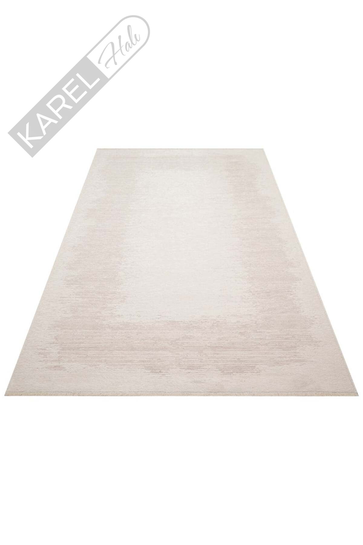 LIZA KILIM XW LIZ 04 WHITE XW Hav Toz Vermez Kaymaz Tabanlı Yıkanabilir Düz Renk Kilim