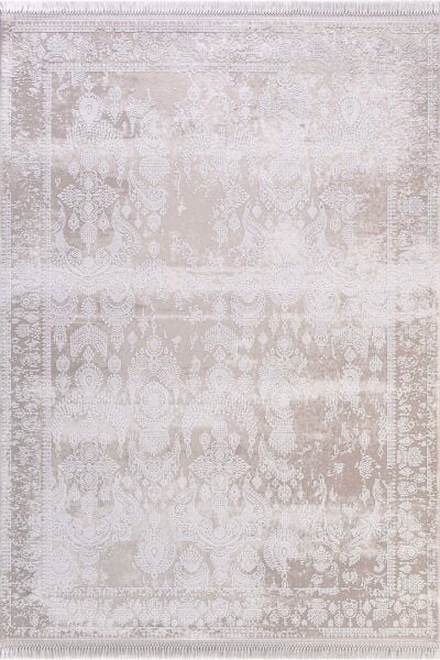 Artemis Halı Inspiration - 00650H - Krem Bej Viskon Premium Halı