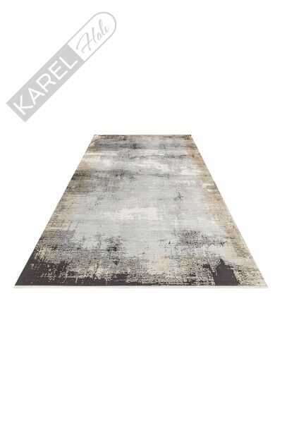 MAHAL MHL 12 GREY GOLD Klasik Desenli Yüksek Kalite Sık Dokuma Salon Halısı