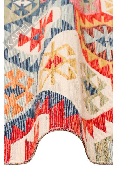 NOMAD NMD 01 MULTY Yıkanabilir, Çift Taraflı Kullanıma Uygun Yumuşak Tuşeli Otantik Kilim