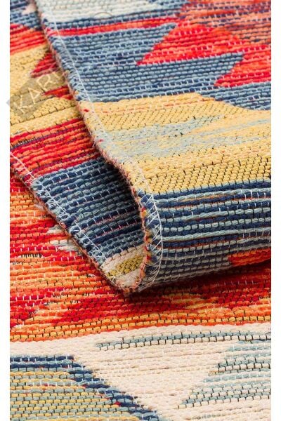 NOMAD NMD 01 MULTY Yıkanabilir, Çift Taraflı Kullanıma Uygun Yumuşak Tuşeli Otantik Kilim
