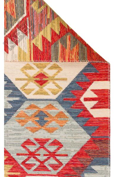 NOMAD NMD 01 MULTY Yıkanabilir, Çift Taraflı Kullanıma Uygun Yumuşak Tuşeli Otantik Kilim