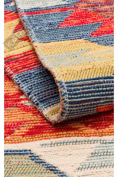 NOMAD NMD 01 MULTY Yıkanabilir, Çift Taraflı Kullanıma Uygun Yumuşak Tuşeli Otantik Kilim