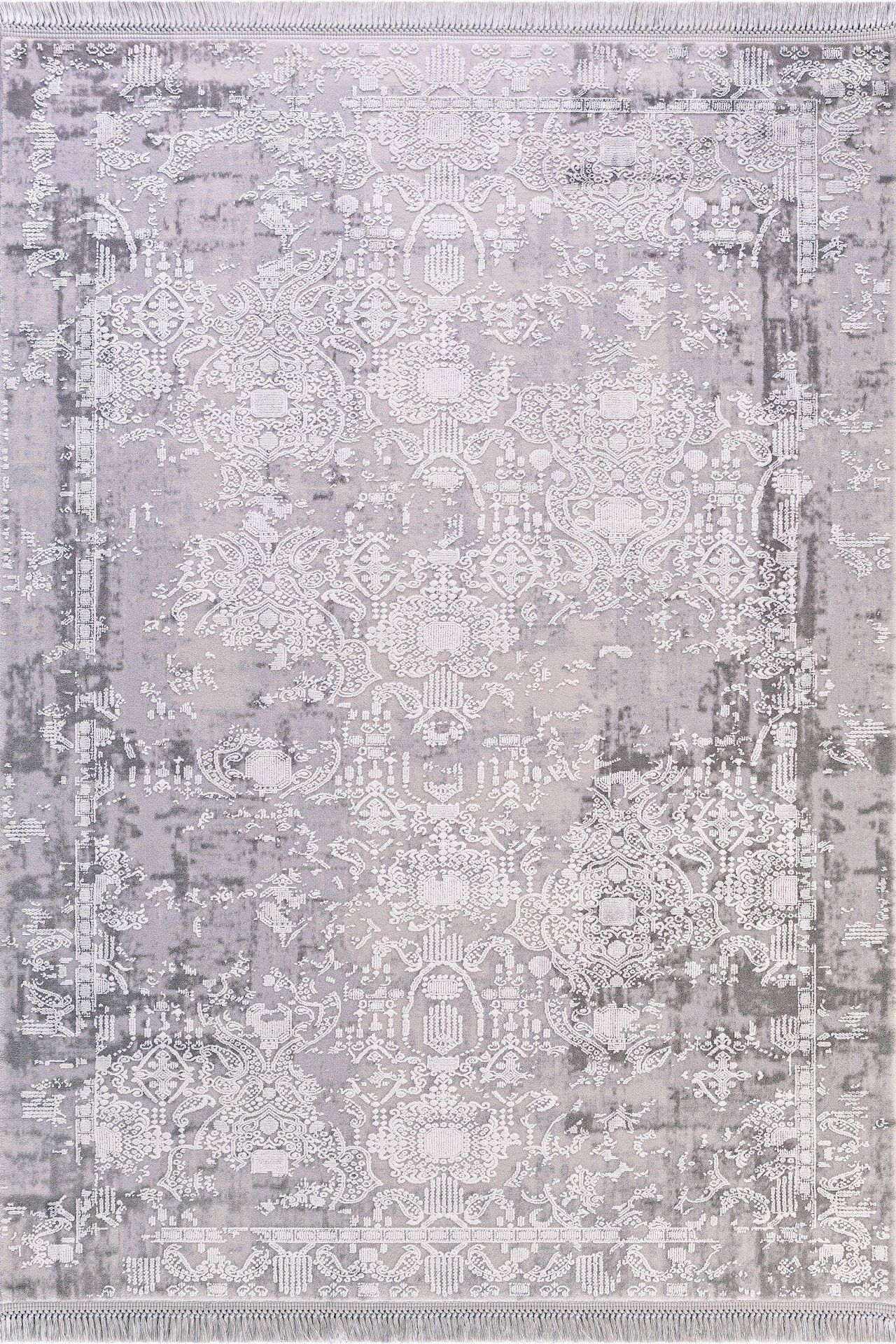 Artemis Halı Inspiration - 00651G - Krem Gri Premium Viskon Halı