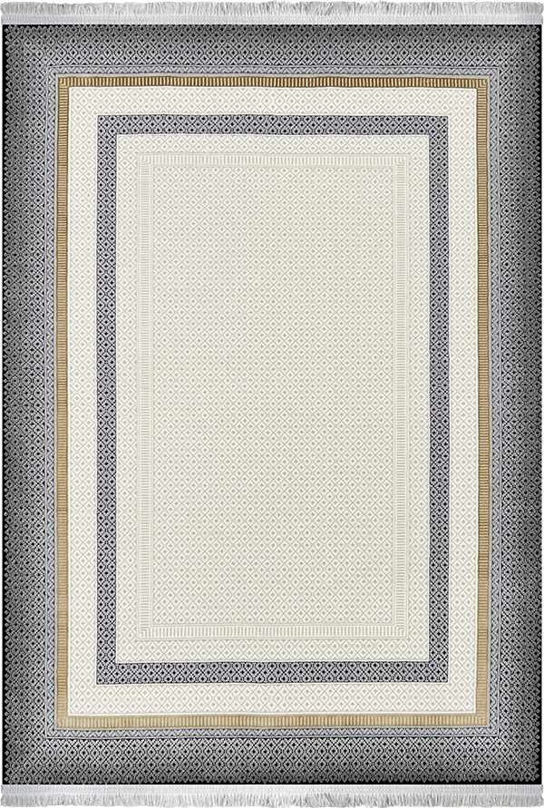 Woolen Halı Pera Koleksiyonu 4501 Gri Akrilik Halı