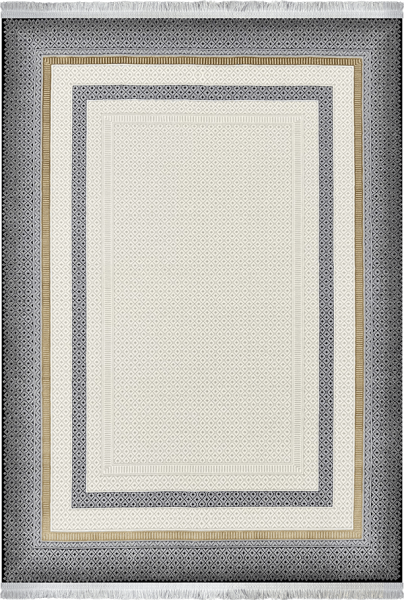 Woolen Halı Pera Koleksiyonu 4501 Gri Akrilik Halı