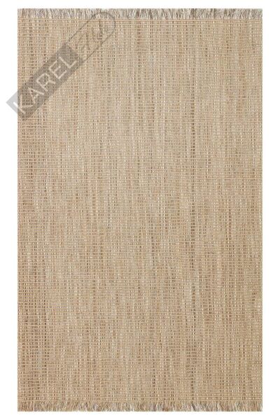 DOHA DH 01 BEIGE Jüt ve Polyester ile Üretilen Çift Taraflı Modern Kilim