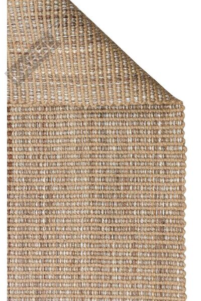 DOHA DH 01 BEIGE Jüt ve Polyester ile Üretilen Çift Taraflı Modern Kilim