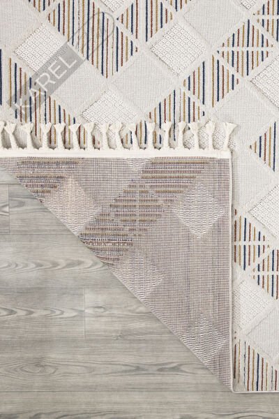 İpek Mekik Hali Lupin Koleksiyonu 18506 İskandinav Polyester Halı