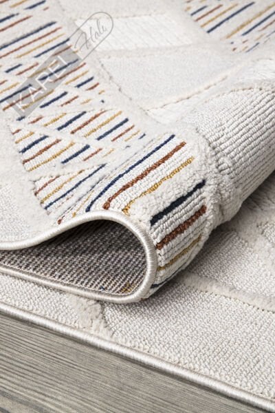 İpek Mekik Hali Lupin Koleksiyonu 18506 İskandinav Polyester Halı