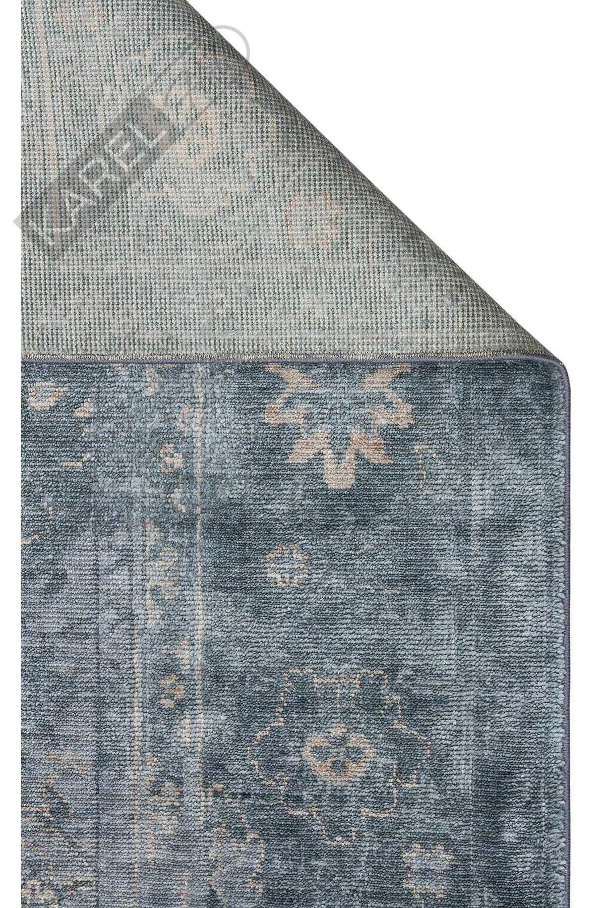 Tf 06 Sky Vızon - Taftan - Pakistan Overdyed Tarzı Halı, Özel Tezgah Uşak Halısı
