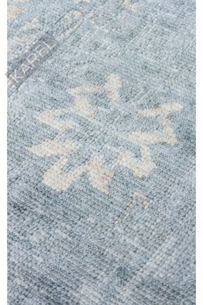 Tf 06 Sky Vızon - Taftan - Pakistan Overdyed Tarzı Halı, Özel Tezgah Uşak Halısı