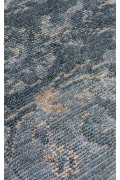 Tf 06 Sky Vızon - Taftan - Pakistan Overdyed Tarzı Halı, Özel Tezgah Uşak Halısı