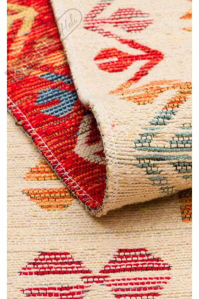NOMAD NMD 08 LIGHT MULTY Yıkanabilir, Çift Taraflı Kullanıma Uygun Yumuşak Tuşeli Otantik Kilim