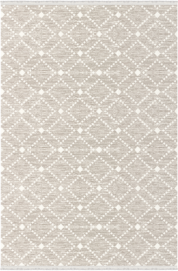 Woolen Halı Vesta Koleksiyonu 3764 Gri Akrilik Halı